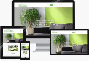 Webdesign Portfolio, Webdesign Referenzen Responsive Webdesign für Innenarchitekt