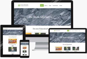 Responsive Webdesign für Aktiengesellschaft