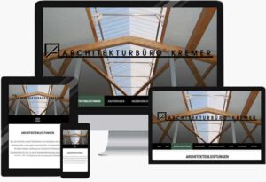 Responsive Webdesign für Architekt