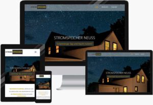 Webdesign Portfolio, Webdesign Referenzen Responsive Webdesign für Solaranlagen