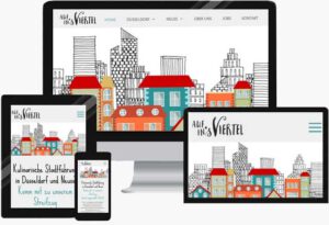 Responsive Webdesign für Stadtführungen