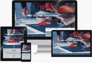 Responsive Webdesign für Maschinenbau