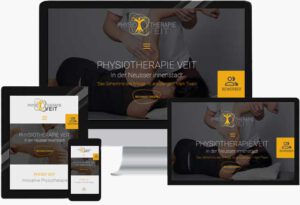 Webdesign für Physiotherapie Praxis